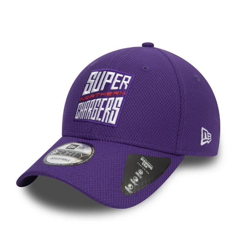 Gorras New Era 9forty Morados - Super Northern Chargers The Hund Diamond Era 39760GNZP